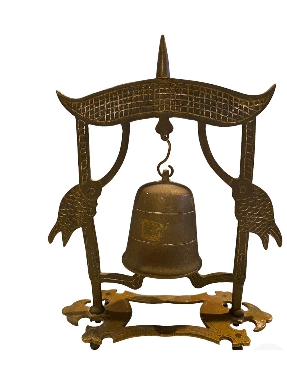 Antique Brass Table Bell